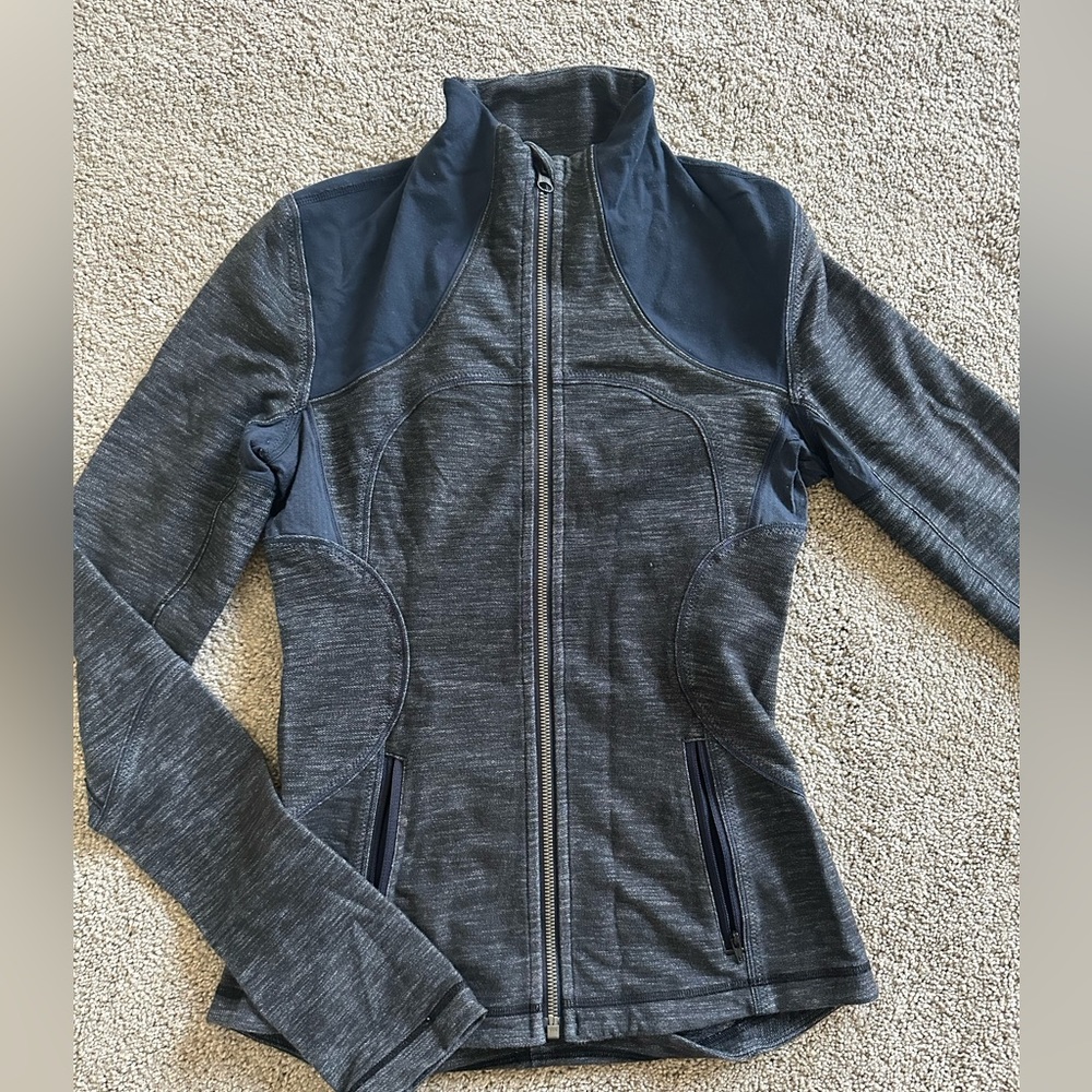 Denim/Navy Lululemon Define Jacket size 4